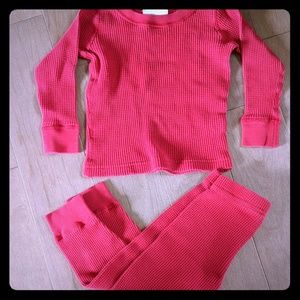 Hanna Andersson thermal pajamas size 80